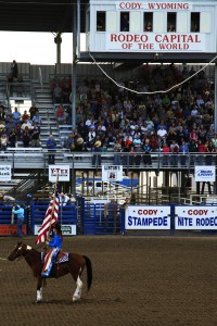 Rodeo USA Cody - La cowgirl