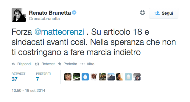 3. Renato Brunetta