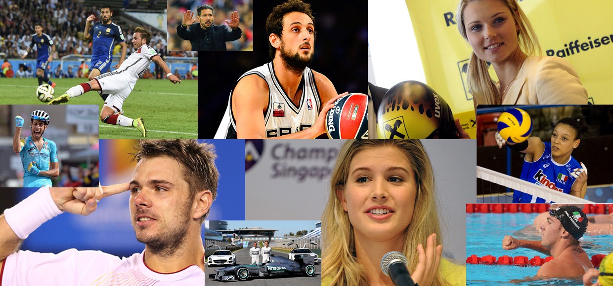 I migliori 10 sportivi del 2014