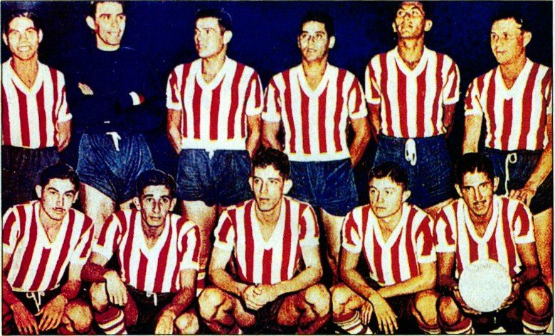 Il Paraguay campione nel 1954  |  @futbolnostalgia.com