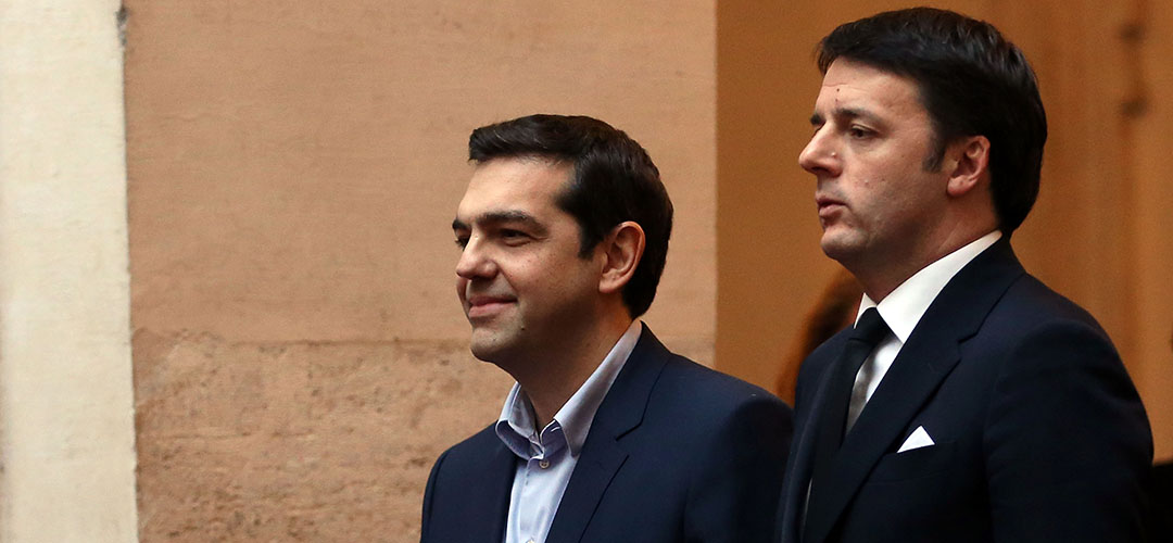 renzi contro tsipras