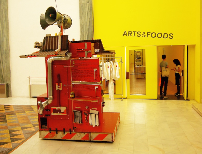 mostra arts and foods alla triennale di milano