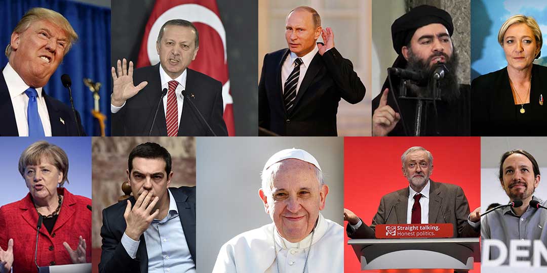 I 10 protagonisti politici del 2015