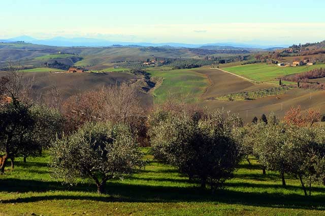 itinerari Toscana Val d'Orcia