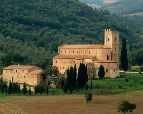 itinerari Toscana Abbazia di Sant'Antimo