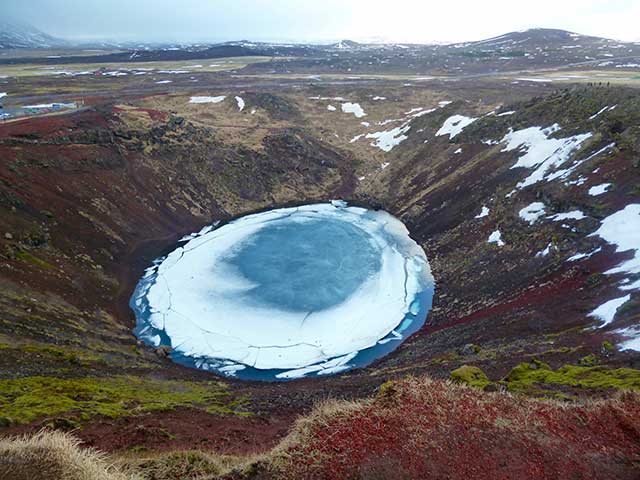 Viaggio Islanda Kerið Crater
