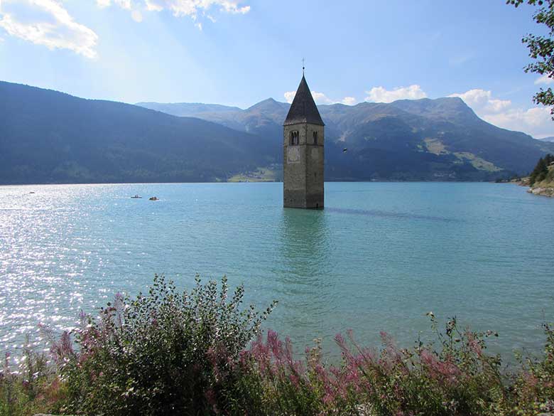 Lago di Resia campanile