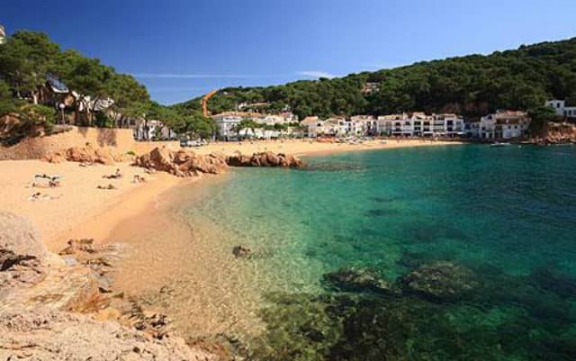 spiagge della Catalogna Tamariu