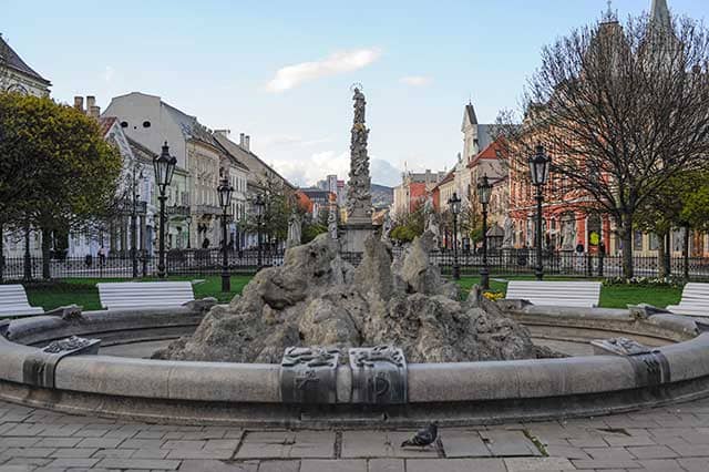 Košice statua dell'Immacolata